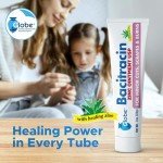 Globe Bacitracin Zinc Ointment with Aloe 4 Pack