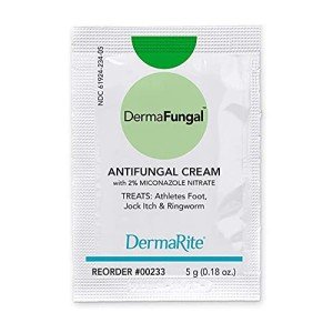 DermaRite Antifungal Cream - 2% Miconazole, 144 Pack
