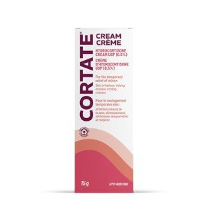 Cortate Hydrocortisone Cream for Skin Irritations 15g