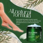 Tea Tree Oil Foot Cream for Itchy Skin Relief