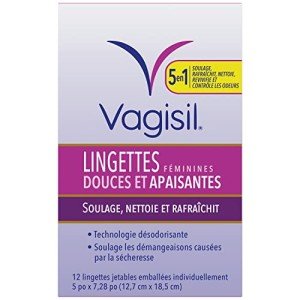 Vagisil Anti-Itch Feminine Wipes, 12-Count