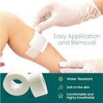 NanaCare Paper Surgical Tape 1" x 11yd +10pc Gauze Pads| 12 Rolls Microporous Micropore Tape | Medical Tape for Skin,Dressings,Face,Wound Care| First Aid Bandage Tape for Sensitive Skin