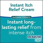 Monistat Maximum Strength Itch Relief Cream, 1 oz, 2 Pack
