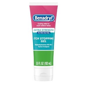 Benadryl Anti-Itch Gel for Poison Ivy Relief