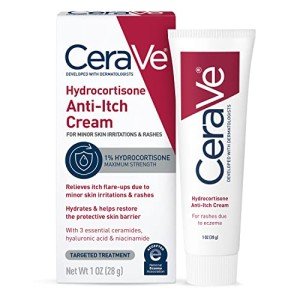 CeraVe Hydrocortisone Anti-Itch Cream, 1 Ounce