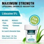 Maximum Strength Lidocaine Numbing Cream for Pain Relief