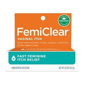FemiClear Natural Vaginal Itch Relief Cream 0.5oz