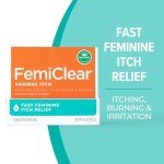 FemiClear Natural Vaginal Itch Relief Cream 0.5oz