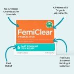 FemiClear Natural Vaginal Itch Relief Cream 0.5oz