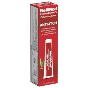 NeilMed Hydrocortisone 1% Anti-Itch Cream, 2oz