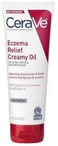 CeraVe Eczema Relief Creamy Body Oil, 8 oz