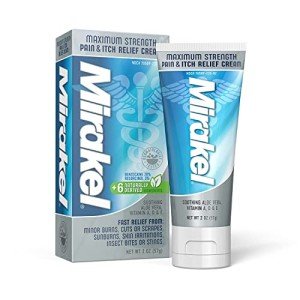 MIRAKEL Maximum Strength Pain Relief Cream, 2 Oz