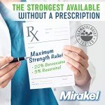MIRAKEL Maximum Strength Pain Relief Cream, 2 Oz