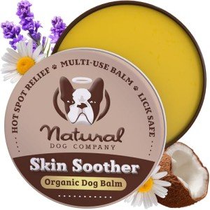 Natural Dog Skin Soother Balm for Allergies and Itch