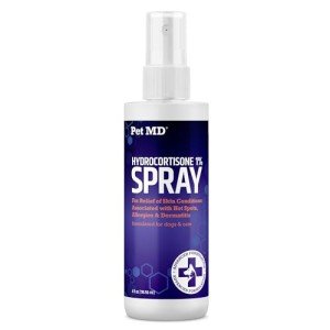 Pet MD Hydrocortisone Spray for Itch Relief 4 oz