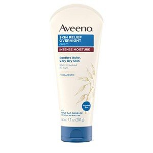 Aveeno Intense Relief Overnight Body Cream, 7.3 oz
