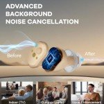 16-Channel Invisible Hearing Aids for Seniors
