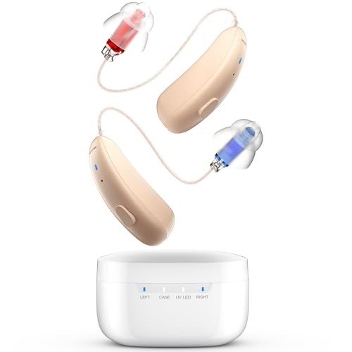 Bluetooth Rechargeable Hearing Aids for Seniors