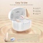 Bluetooth Rechargeable Hearing Aids for Seniors