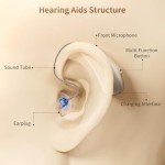 Bluetooth Rechargeable Hearing Aids for Seniors