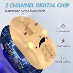 Wireless Rechargeable Hearing Aids with Charging Case