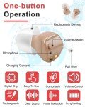 Invisible Rechargeable Hearing Aids for Seniors