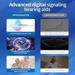 Rechargeable Hearing Aids with Noise Cancellation for Seniors