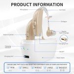 Rechargeable Hearing Amplifiers with Noise Cancelling