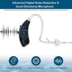 Rechargeable Hearing Aids for Seniors with Volume Control