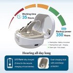 Rechargeable Hearing Aids for Seniors with Volume Control
