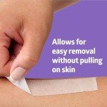 Medline Gentac EZ Silicone Tape, 1” x 5.5 Yards., Easy Tear Medical Tape, Gentle on Sensitive Skin, Keeps Wound Dressings and Devices in Place, Not Made with Natural Rubber Latex, 1 Per Box