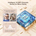 Rechargeable Hearing Aids for Seniors with Noise Cancelling