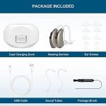Rechargeable Hearing Aids for Seniors with Volume Control
