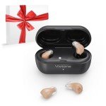 Vivtone Rechargeable Supermini Hearing Aids - 16 Channels