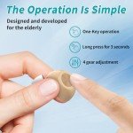 Rechargeable Hearing Aids with Noise Cancellation for Seniors