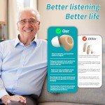 Rechargeable Hearing Aids with Noise Cancellation for Seniors
