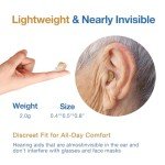 Rechargeable Completely-in-Canal Hearing Aids for Adults