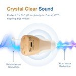 Rechargeable Completely-in-Canal Hearing Aids for Adults