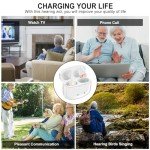 Invisible Rechargeable Hearing Aids for Seniors