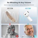 Rechargeable Hearing Aids with Noise Canceling