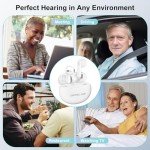 Rechargeable Hearing Aids with Noise Canceling