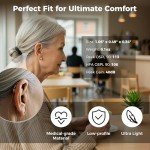 Wrooc MiniRIC Rechargeable Hearing Aids - Discreet BTE Design