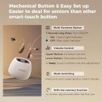 Wrooc MiniRIC Rechargeable Hearing Aids - Discreet BTE Design