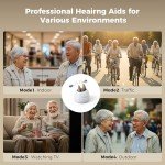 Wrooc MiniRIC Rechargeable Hearing Aids - Discreet BTE Design