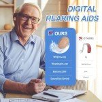 Mini Hearing Aids with Noise Cancellation and Rechargeable Battery