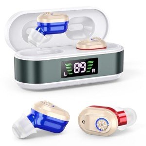 Rechargeable In-Ear Hearing Aids for Seniors