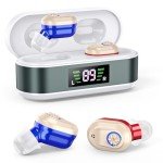 Rechargeable In-Ear Hearing Aids for Seniors