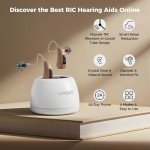 Wrooc MiniRIC Rechargeable Hearing Aids - Discreet BTE Design