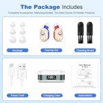 Rechargeable In-Ear Hearing Aids for Seniors