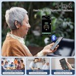 Rechargeable Bluetooth Hearing Aids for Seniors